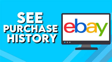 purchase history  ebay youtube