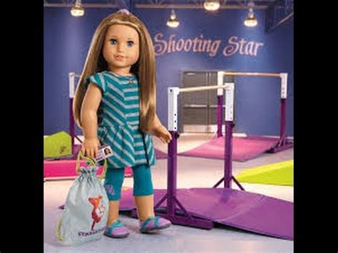 american girl gymnastics set review kit kittrededge doll american girl