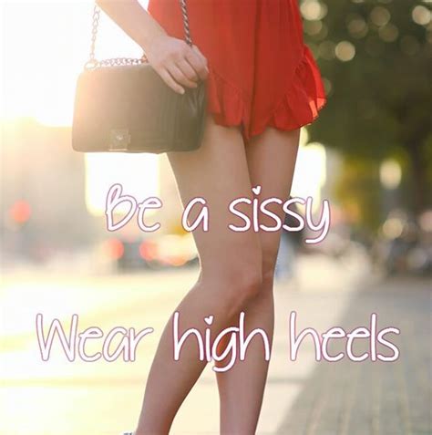 sissys wearing high heels hot