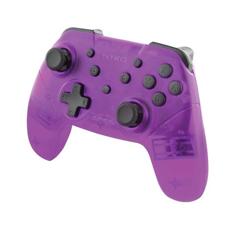 kjop nyko wireless core controller purple nintendo switch purple engelsk standard
