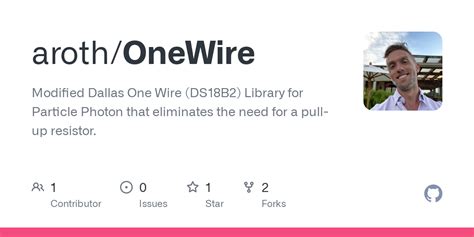 github arothonewire modified dallas  wire dsb library  particle photon