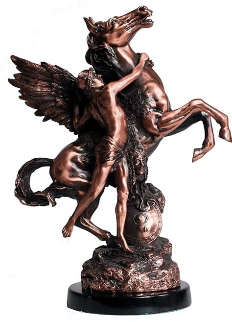 Pegasus With Bellerophon Sculpture Uk Kitchen And Home