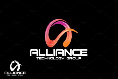alliance logo logo templates creative market