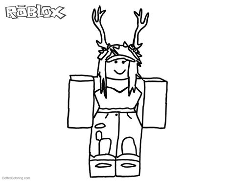 roblox characters coloring pages  printable coloring pages