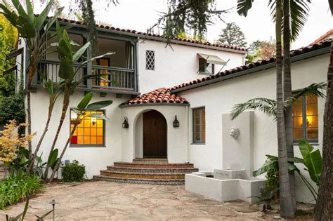 striking spanish colonial revival  los feliz   spanish style homes spanish