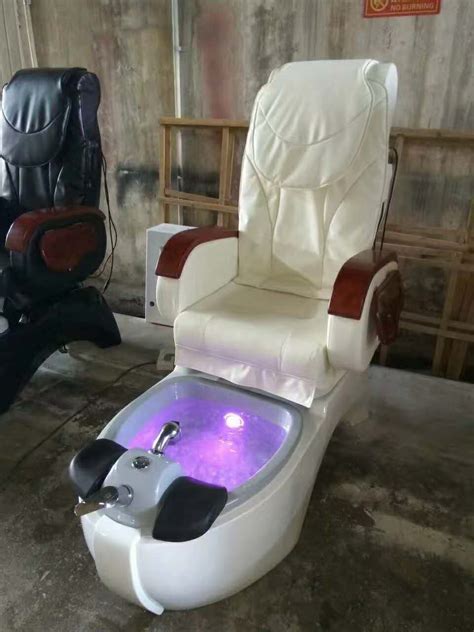 Whirlpool Foot Spa Massage Pedicure Chair With Bowl Alibaba Salon