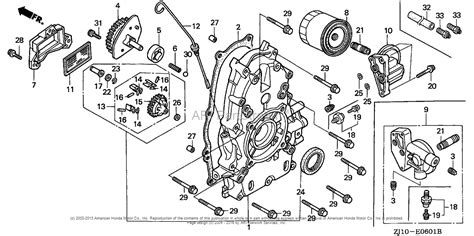 honda engines gxk qxa engine jpn vin gcad   gcad  parts diagram