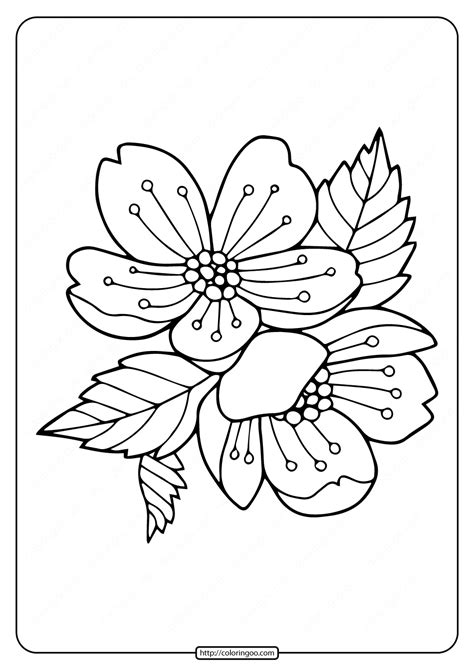 printable flower wreath coloring pages
