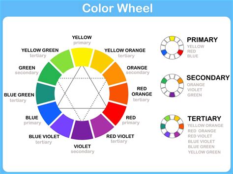 color wheel  principal rules  color combination foter