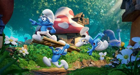 review smurfs reboot serves   blue cheese curated
