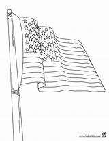 Coloring Flag Pages American United States Flags Printable Z31 Everfreecoloring Popular Americanflag sketch template