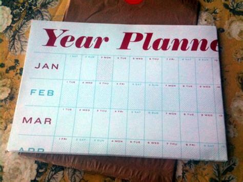 year planner    artists information company