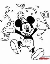 Mickey Mouse Disneyclips sketch template
