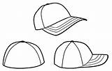 Cap Hat Baseball Coloring Drawing Hats Three Sun Pages Kids Print Getdrawings Button Using Getcolorings Grab Easy Also Size Printable sketch template