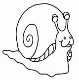 Snail Coloring Pages Color Animals Town Animal Print Back sketch template