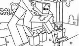 Minecraft Coloring Pages Lego Printable Getcolorings sketch template