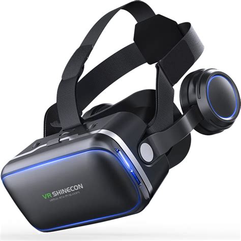 original vr shinecon 6 0 virtual reality headset glasses 3d full