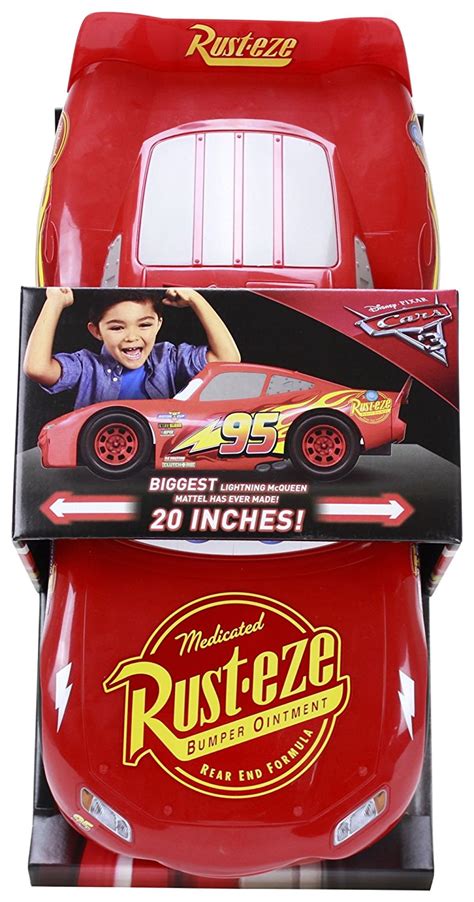 Mattel Disney•pixar Cars 3 Lightning Mcqueen 20 Inch Vehicle Fbn52