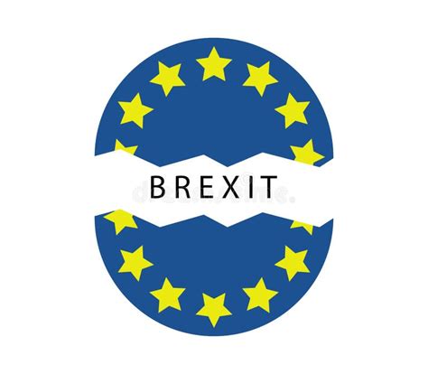 brexit icon illustrated stock illustration illustration  concept
