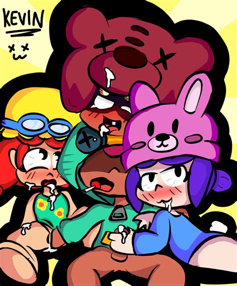 Image 3195882 Brawl Stars Jessie Kevinsimp Leon Nita