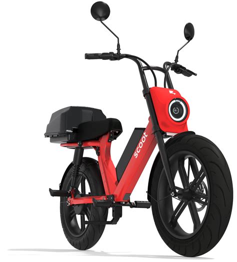 scoot moped unveiled  bird   seated electric scooter