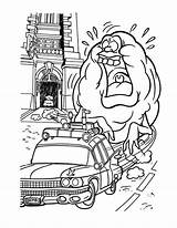 Ghostbusters Coloring Pages sketch template