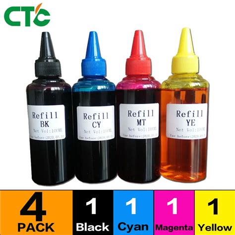 color dye ink compatible  printers premium ml  color ink bk
