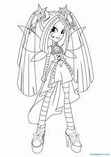 Coloring Pages Rainbow Equestria Pony Rocks Little Dazzle Adagio Girls Getdrawings Drawing Template sketch template