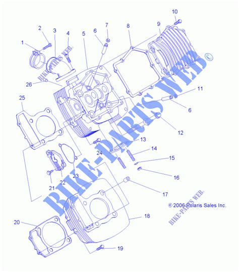 polaris hawkeye  parts diagram