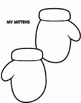 Mittens Coloring Pages Color Warm Keep Hand Colorluna sketch template