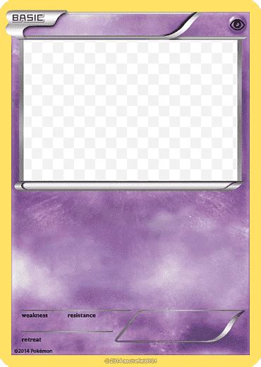 xy blanks basic fire pokemon card template png klipartz