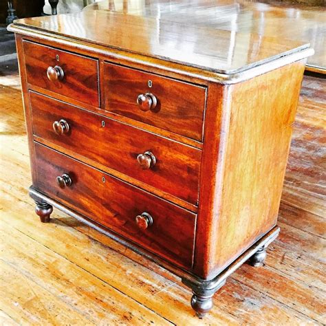 restored australian red cedar chest  drawers antique