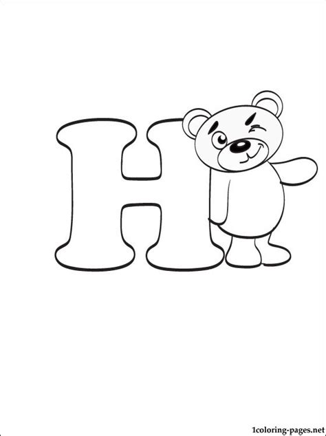 letter  coloring page coloring pages coloring home