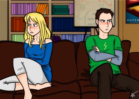 Penny And Sheldon By Starlinehodge On Deviantart