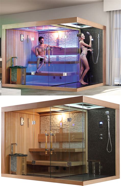 Hs Sr1388 Sauna Bath Indoor Steam Shower Room 4 Person