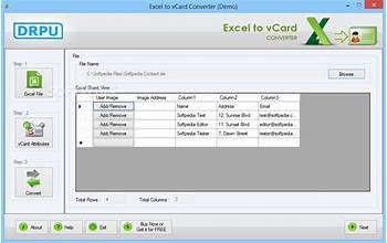 Cigati Excel to vCard Converter screenshot #3
