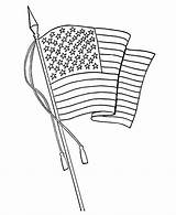 Flag Coloring American Pages Waving Printable Usa Drawing 7e53 Line Print Drawings Sheets Printables Color Kids Easy Holidays Getdrawings Go sketch template