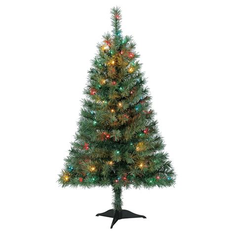 holiday time prelit spruce christmas tree  ft green walmartcom