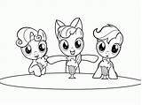 Coloring Pages Friendship Pony Fluttershy Magic Little sketch template