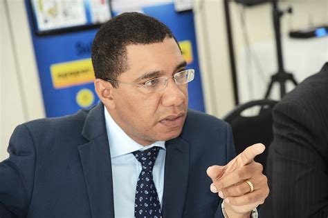 Andrew Holness Former Prime Minister About Jamaica