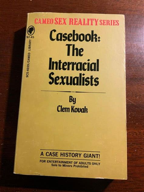 casebook the interracial sexualists cameo sex reality series by clem