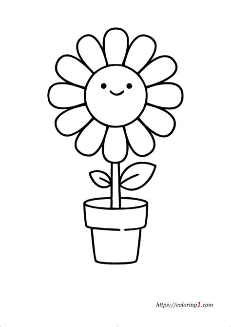 cute flower coloring pages   coloring sheets  printable