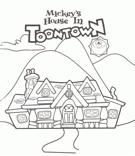 coloring pages disneyland coloring home