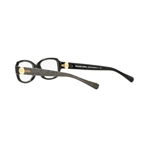 michael kors mk 8016 tabitha v 3099 black black glitter eyeglasses