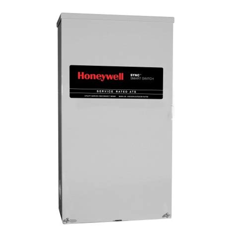 honeywell rxsma single phase  amp volt sync transfer switch service rated