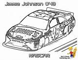 Coloring Nascar Pages Car Print Kids Johnson Jimmie Cars Drawing Adults Race Matchbox 48 Easy Sports Clipart Jimmy Clip Library sketch template