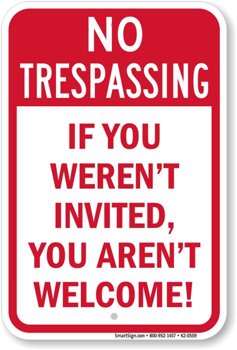 creative ways    trespassing google search funny warning signs