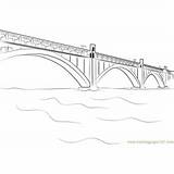 Bridges Coloring Zaporizhia Pages Bridge Tower Coloringpages101 sketch template