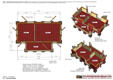 dh insulated dog house plans dog house design   build  insulated dog house