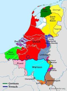main dialects regional languages  minority languages cartografie oude kaarten geschiedenis